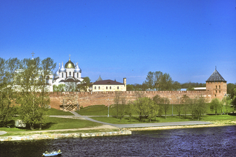 Novgorod Today St. Sophia’s Divine Wisdom over Novgorod - Russia Beyond