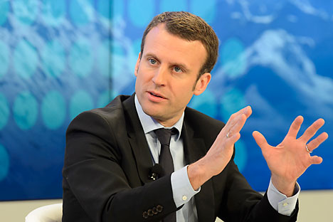 Presiden Perancis Emmanuel Macron.