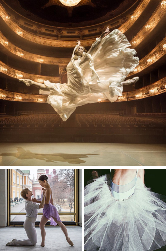  @balletinsider An online magazine about Russian ballet publishes materials in both Russian and English. The texts are not the most important thing here, but the photo shoots are wonderful and this Instagram account shows them all.