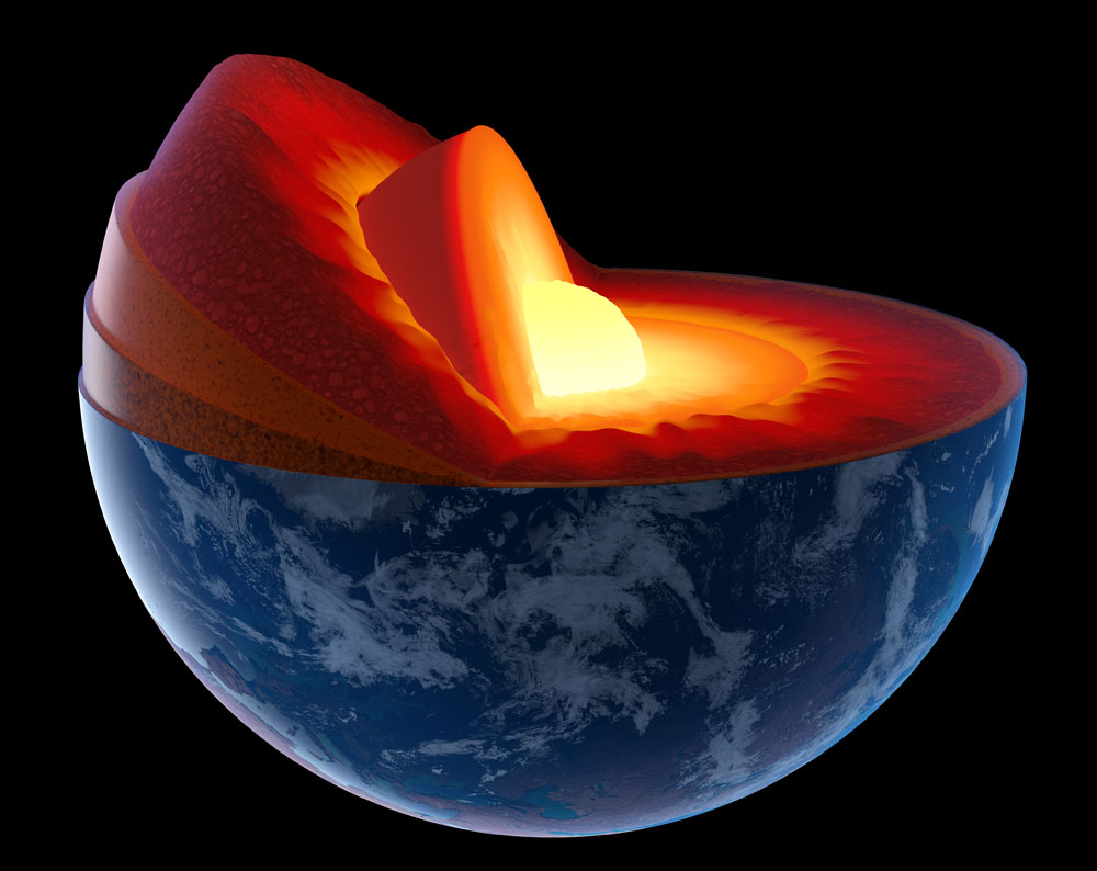 Scientists believe that the free oxygen rivers could either react with surrounding materials and oxidize them, or rise to upper layers inside the mantle.
