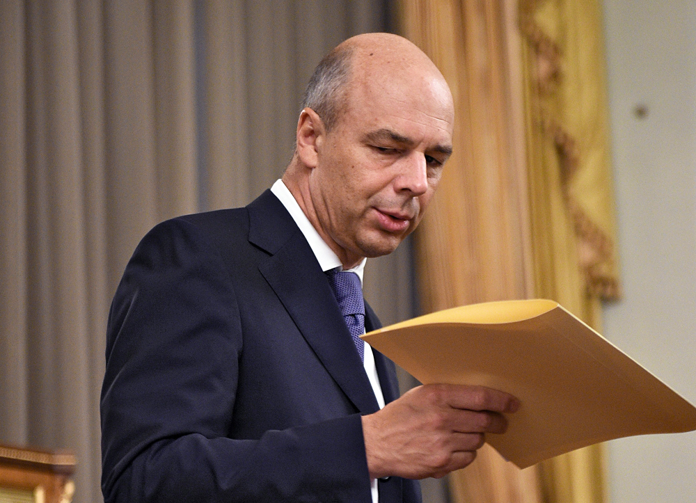 Der russische Finanzminister Anton Siluanow.
