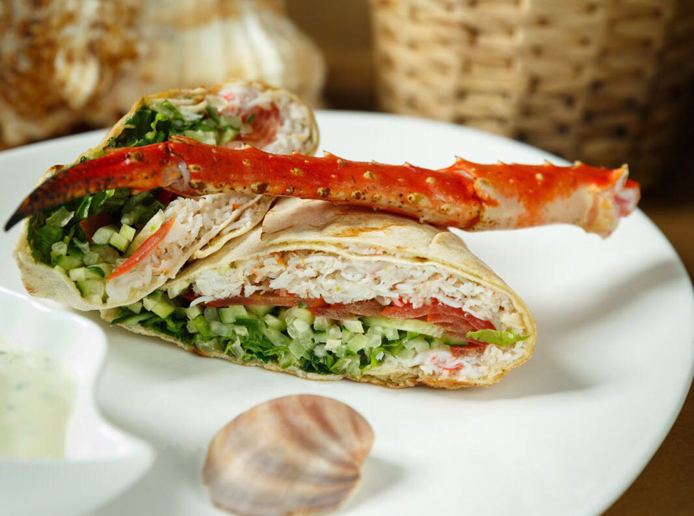 The king of all crabs Making Kamchatka crab wrap Russia Beyond