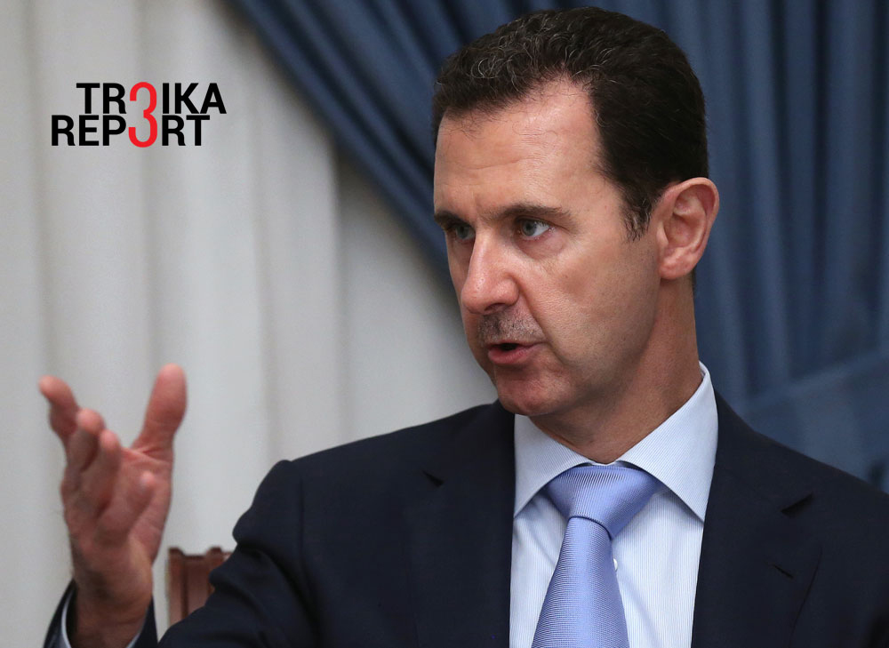 Presiden Suriah Bashar al-Assad mengaku percaya pada kebijakan Rusia, termasuk dalam operasi militer melawan teroris di negaranya.
