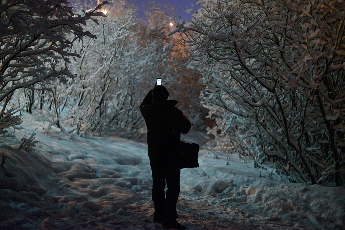 Полярната нощ е нещо много по-депресиращо: в Мурманск няма никакво слънце от 2 декември до 11 януари.