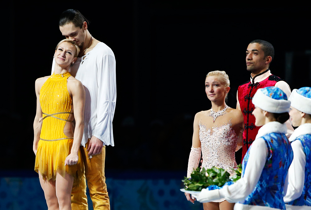 Bei den Olympischen Spielen in Sotschi gewann das russische Paar Wolossoschar/Trankow Gold. Die Hauptkonkurrenz aus Deutschland musste sich mit Bronze begnügen – ein schwerer Tag für Aljona Savchenko. 