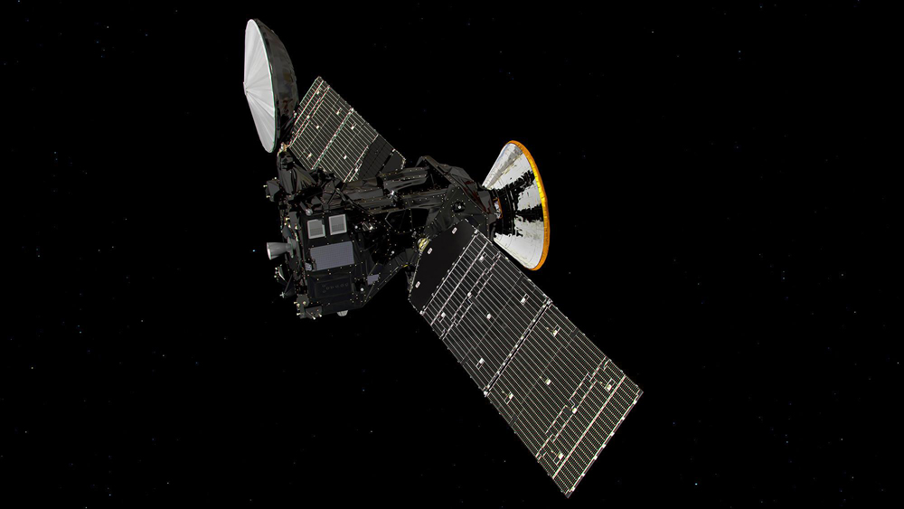 The spacecraft of the Russian-European mission ExoMars.