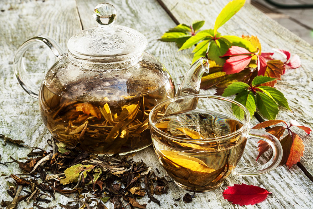 Siberians add plenty of herbs to their tea.