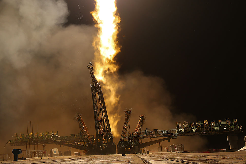 ISSの第47/48次長期滞在クルー宇宙に旅立つ ロシア・ビヨンド