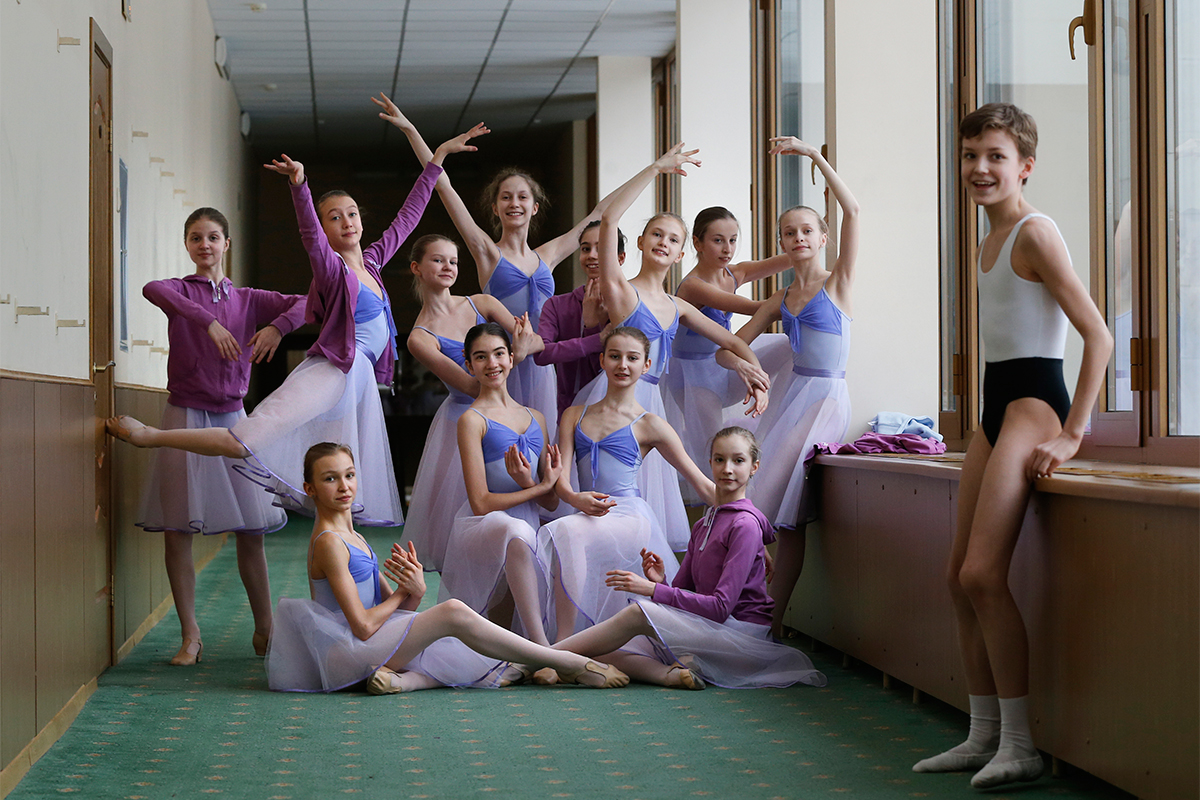 　ボリショイバレエアカデミーに在籍する721人の学生のうち、84人は外国人である。
