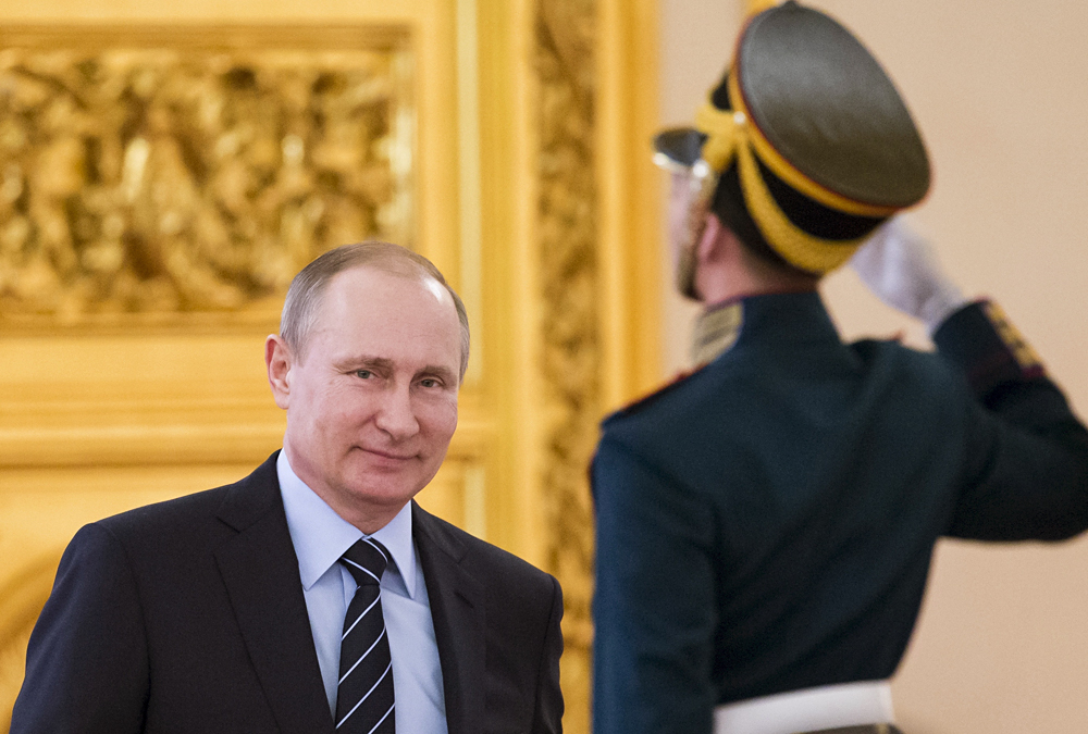 Presiden Putin mengatakan bahwa meskipun ada keraguan, partainya bekerja seefisien mungkin.
