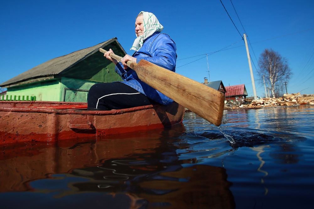 Inundaciones en la región de Ivánovo