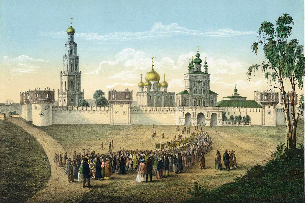 Il convento di Novodevichij, oggi restaurato e aperto ai visitatori