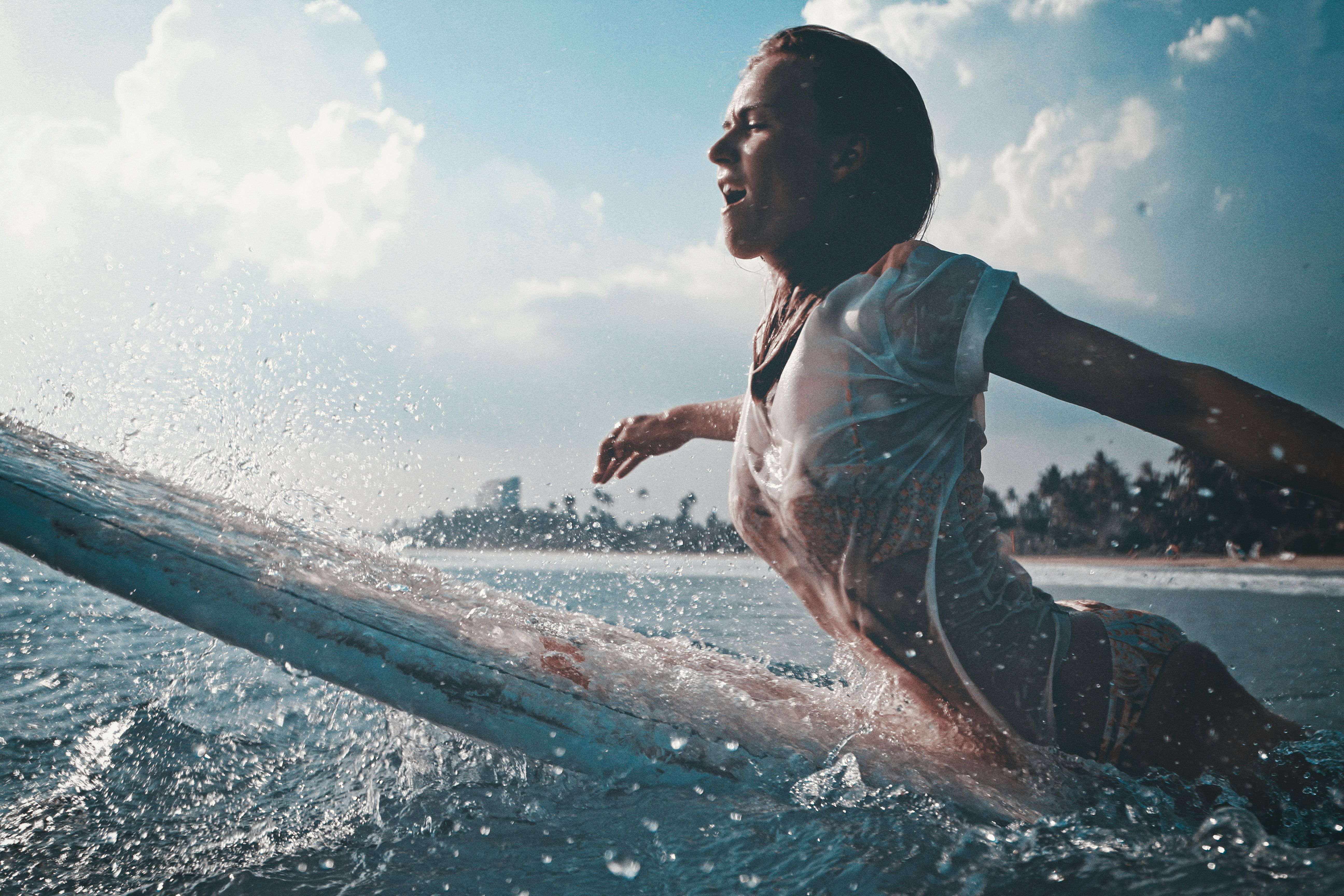 Russian surfing school in Bali