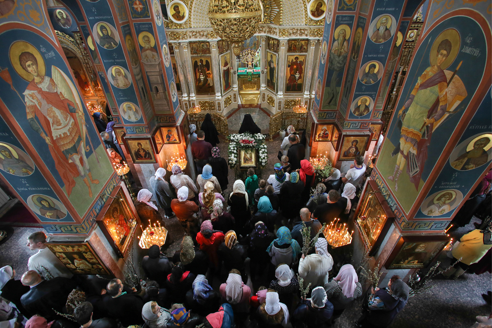 Moscou aumentou significamente seu número de paróquias: de 894, em 2012, para 1.110, em 2015. 