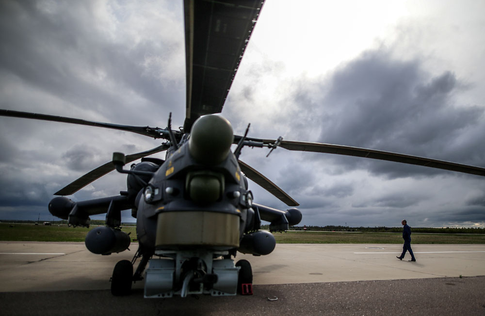 Helicópteros Mi-28 “Caçador Noturno” estrearam em combate no conflito sírio