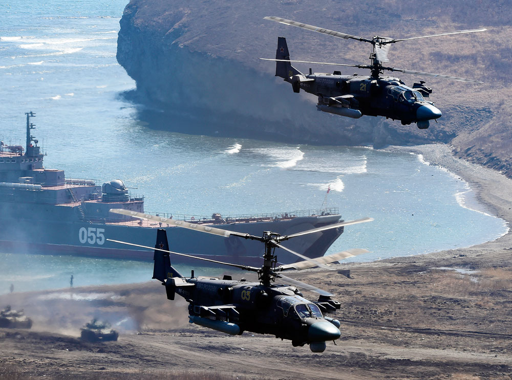Modernisasi dan persenjataan kembali pulau Kuril telah dijalankan sejak 2010.