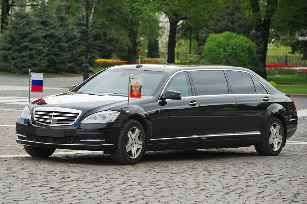 Automobil Ruskog predsjednika Vladimira Putina, Mercedes-Benz S600 Pullman