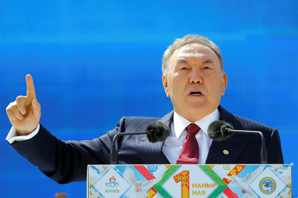 Presiden Kazakhstan Nursultan Nazarbayev