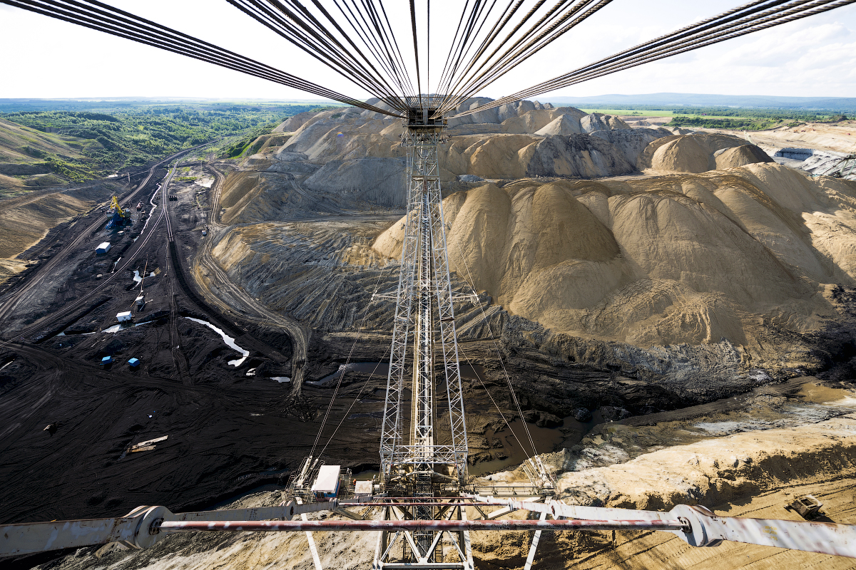 La mine de charbon Nazarovski est l’un des plus grands gisements du bassin minier de Kansk-Achinsk qui s’étend autour de Krasnoïarsk, la plus grande ville de Sibérie orientale.