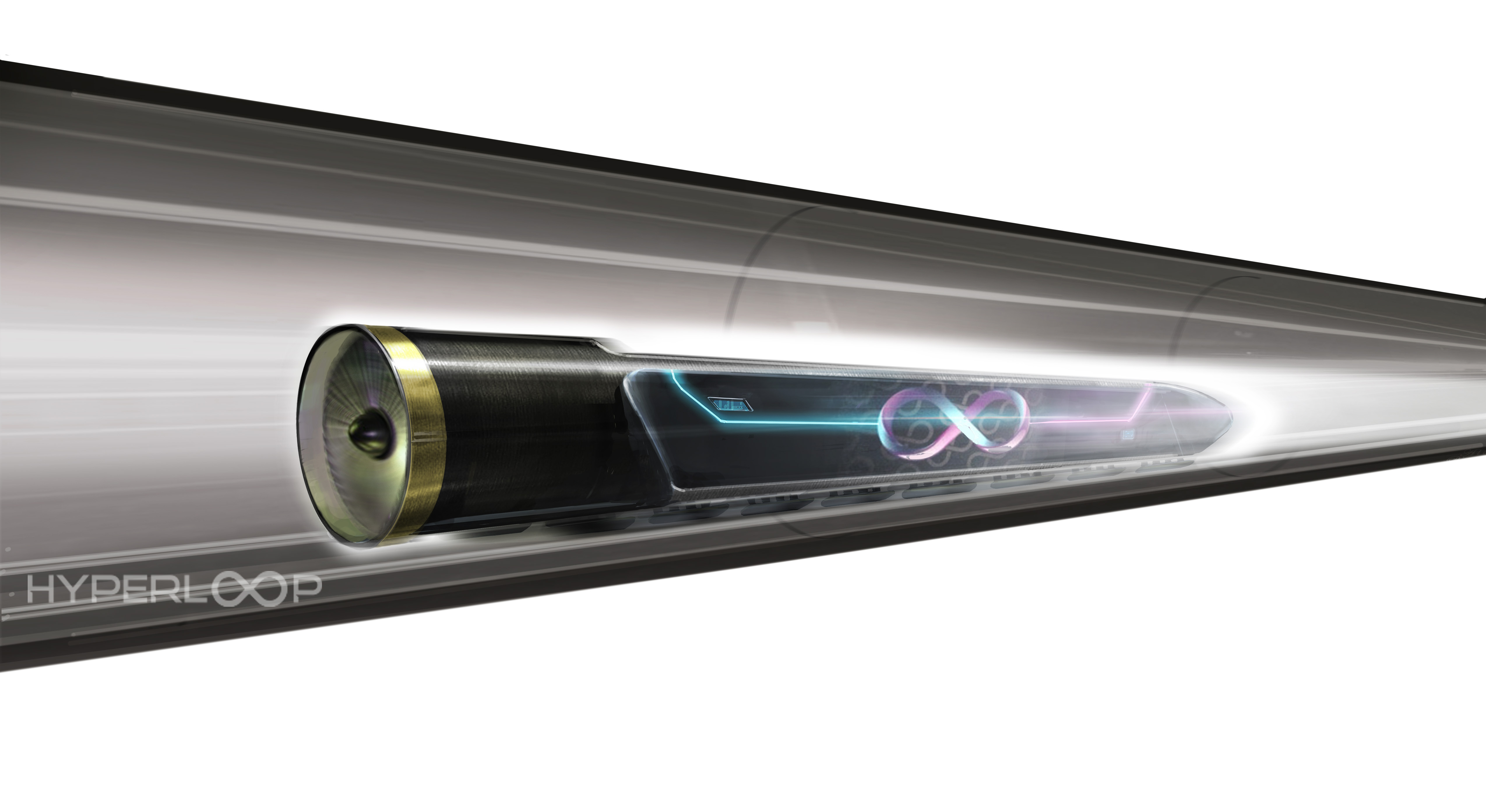 Projekt Hyperloop One predvideva vožnjo s hitrostjo do 1.200 km/h v posebnih kapsulah pod nizkim pritiskom.