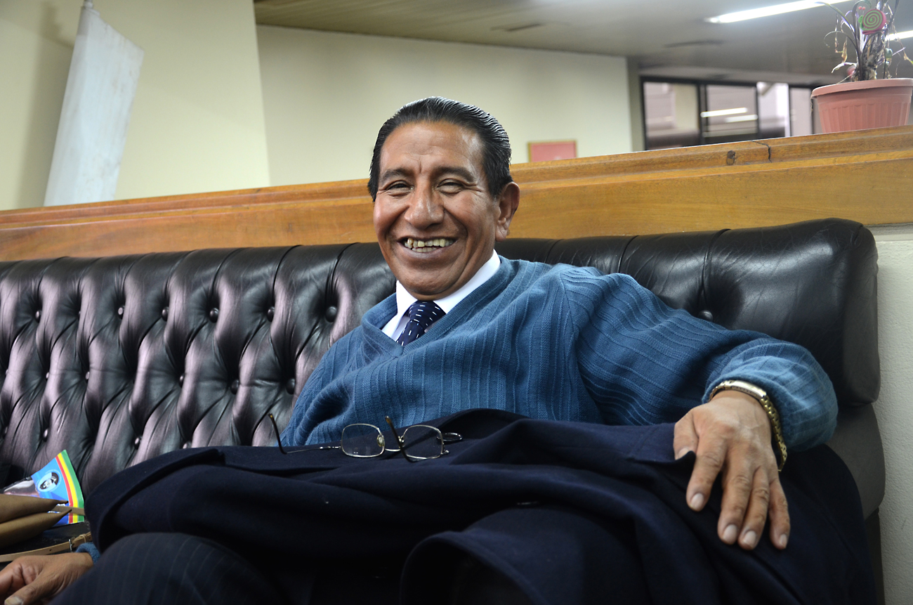 Dr. Silverio Chávez, director de la Agencia Boliviana de Energía Nuclear. 