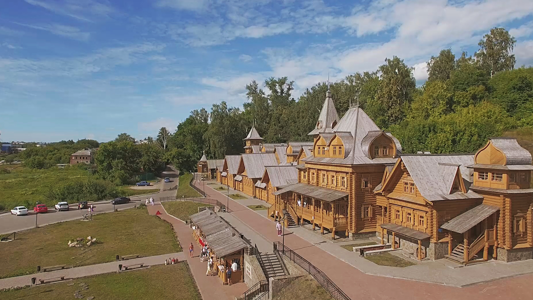 Gorodets, the capital of Russian handicrafts on the Volga River ...