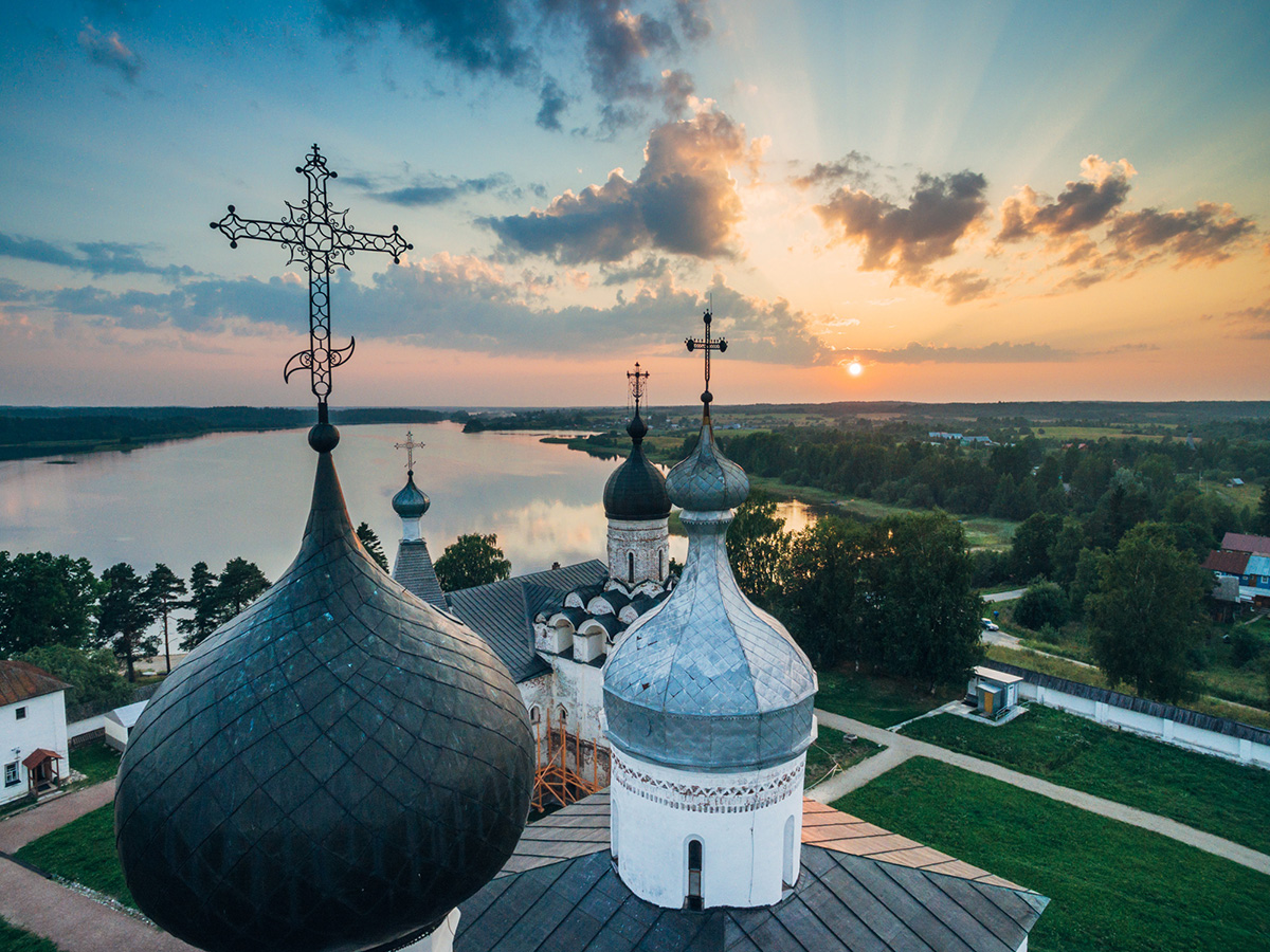 El monasterio de la Transfiguración en Múrom, región de Vladímir.