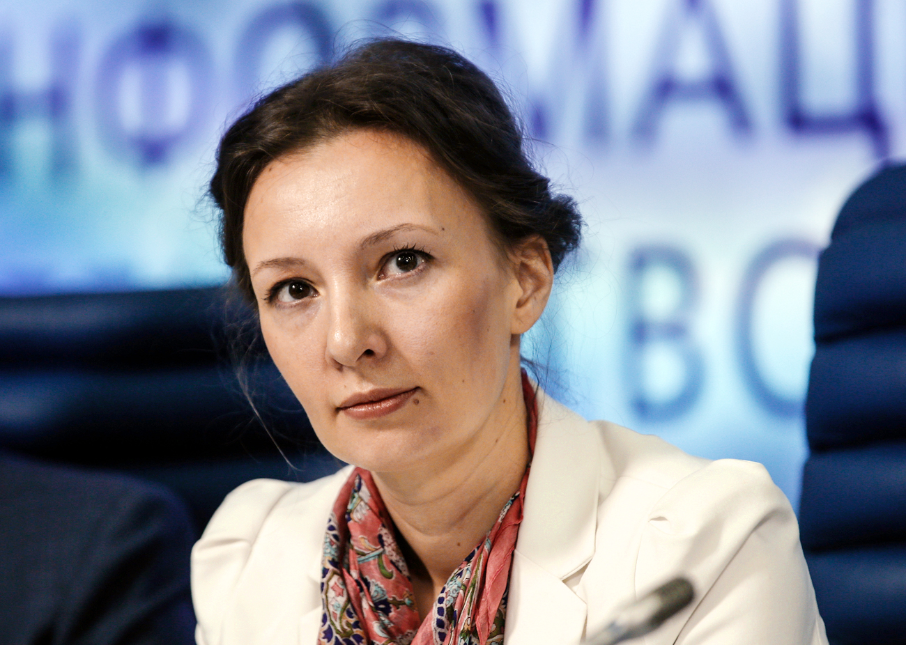 Anna Kusnezowa, Russlands neue Ombudsfrau für Kinderrechte.