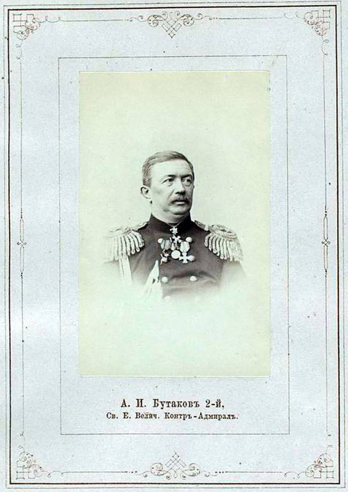 Naval officer Alexei Butakov, 1865.