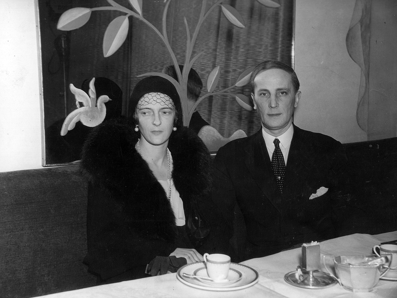Le prince russe Félix Youssoupoff (1887–1967) et son épouse, la princesse Irina de Russie (1895–1970).