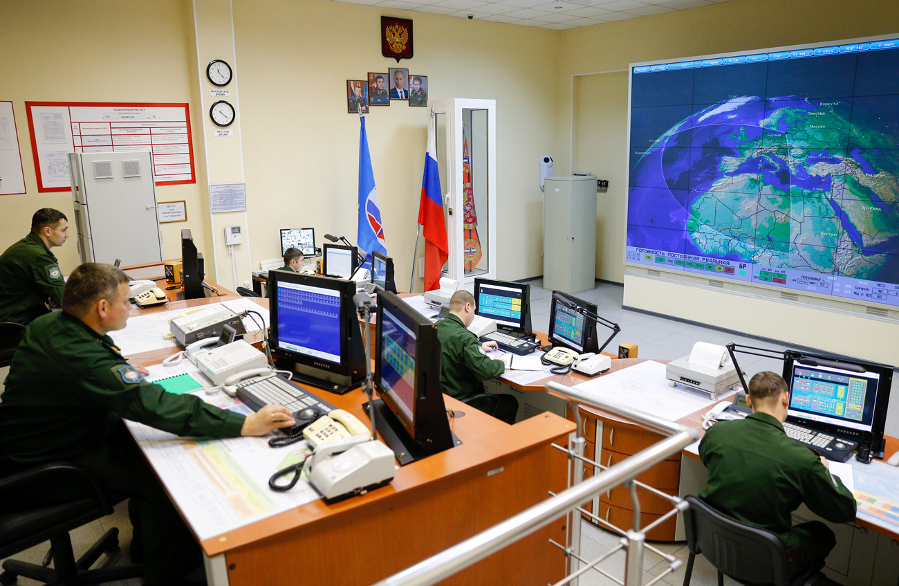 Radar Voronež v Kalinigrajski regiji.