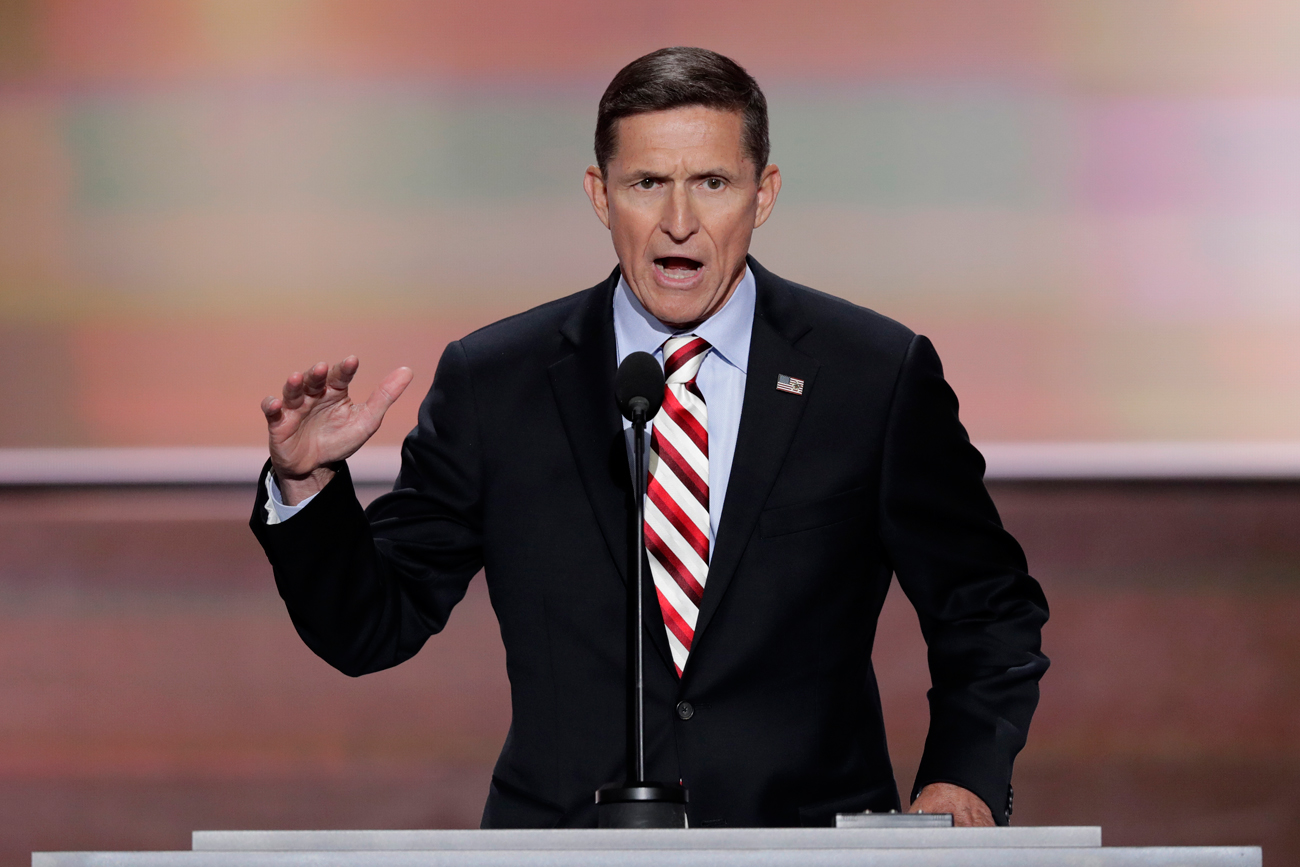 The story of Flynn’s swift departure is seen as an attempt by far-right hawks to undermine Trump’s presidency with accusations against one of his key staff members for having contacts with Russians.