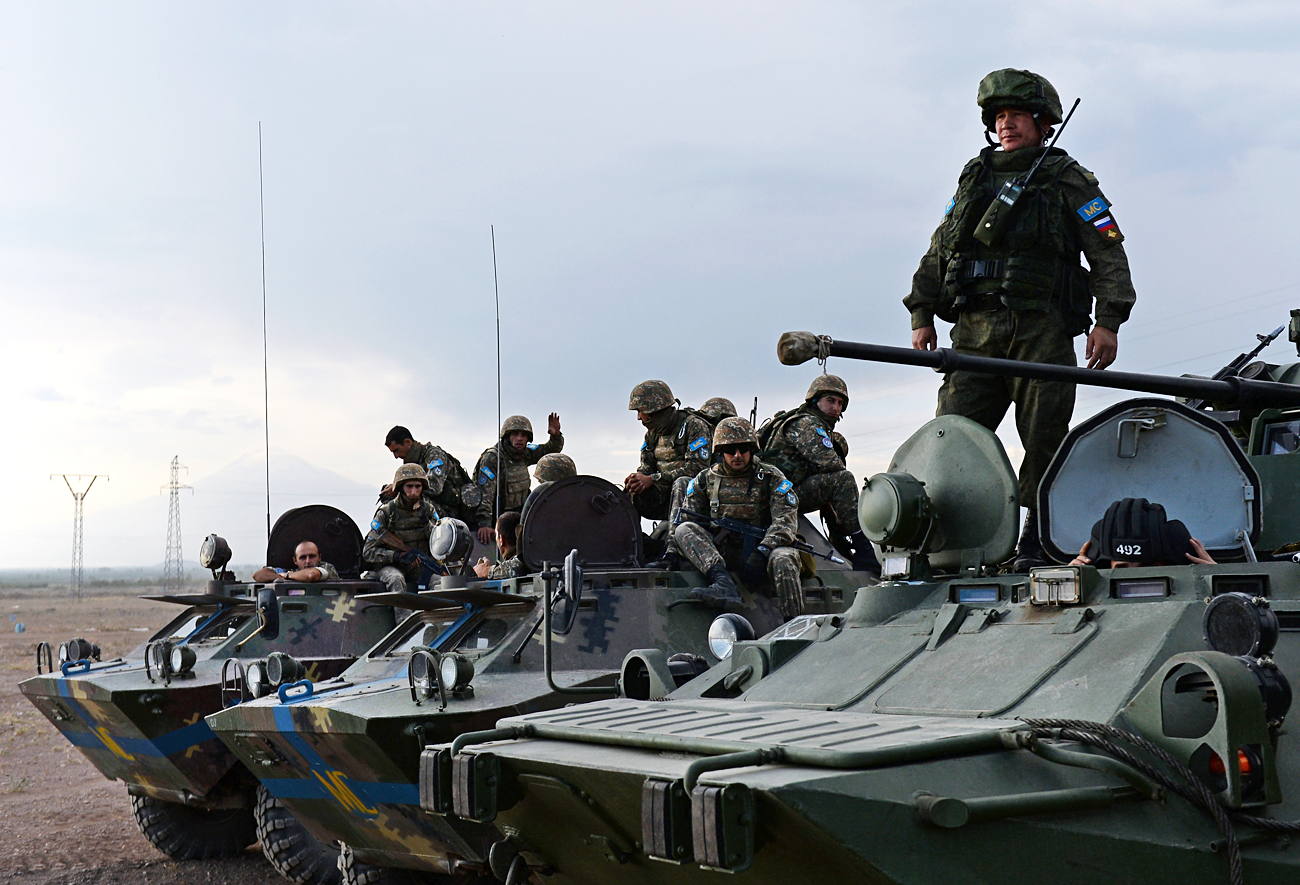 Заједнички контингент се формира да би се осигурала безбедност Русије и Јерменије на Кавказу.