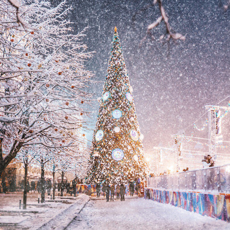 У Москви бајковита божићна чаролија траје готово цео јануар!