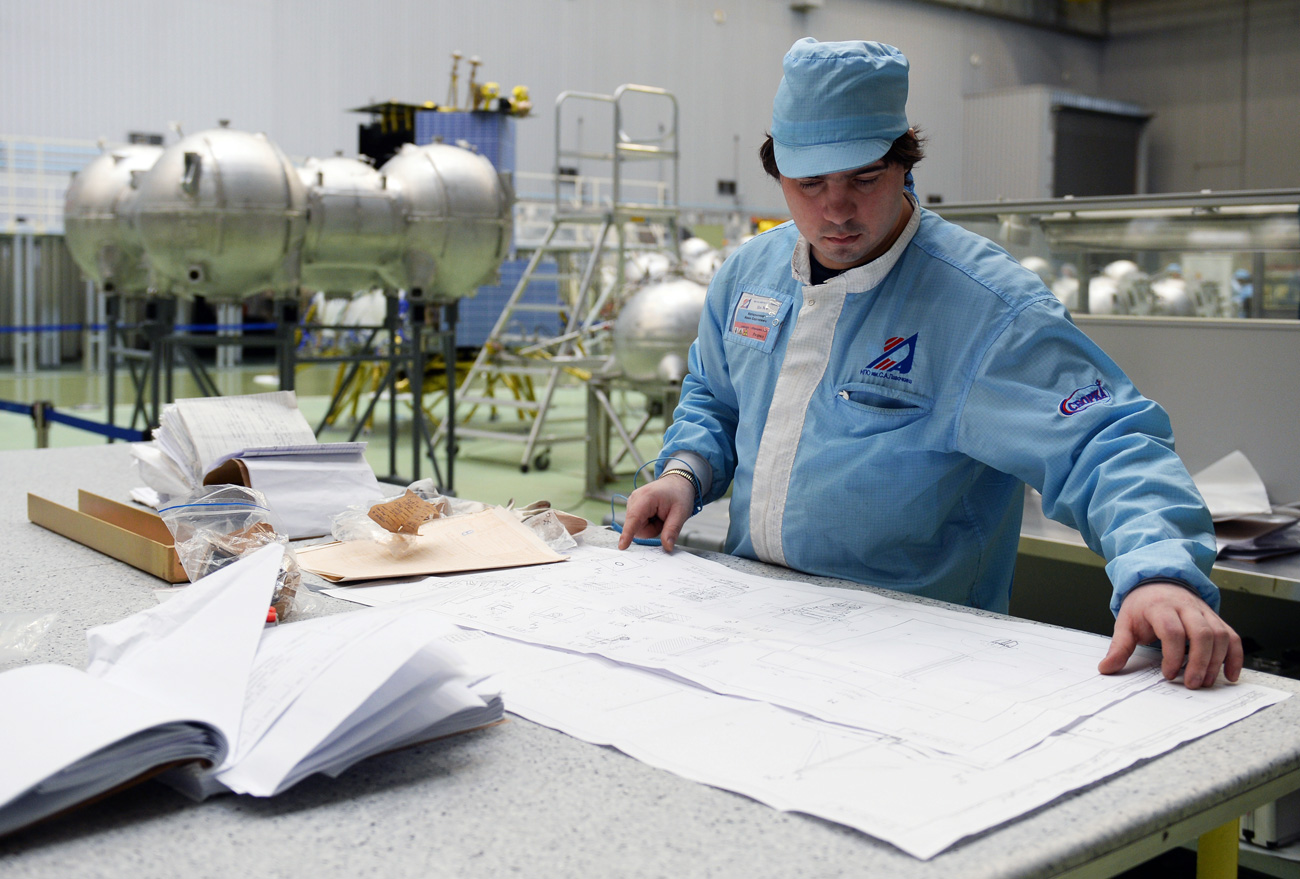 L'entreprise russe de construction de matériel spatial NPO Lavotchkine.