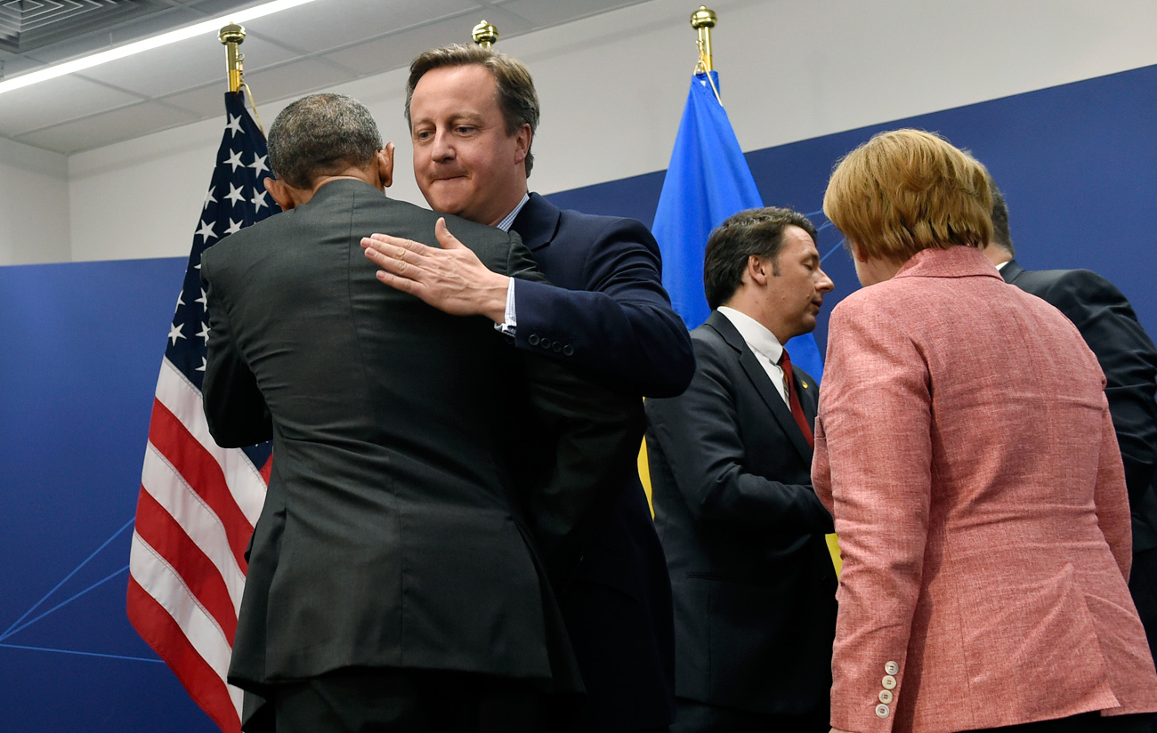 Obama, Cameron, Renzi e Merkel: líderes ocidentais à beira do abismo