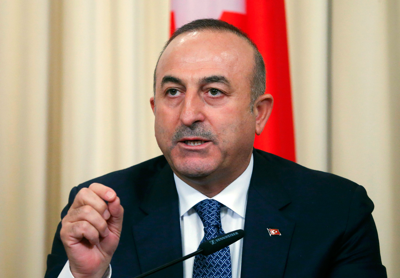 Turkish Foreign Minister Mevlut Cavusoglu.