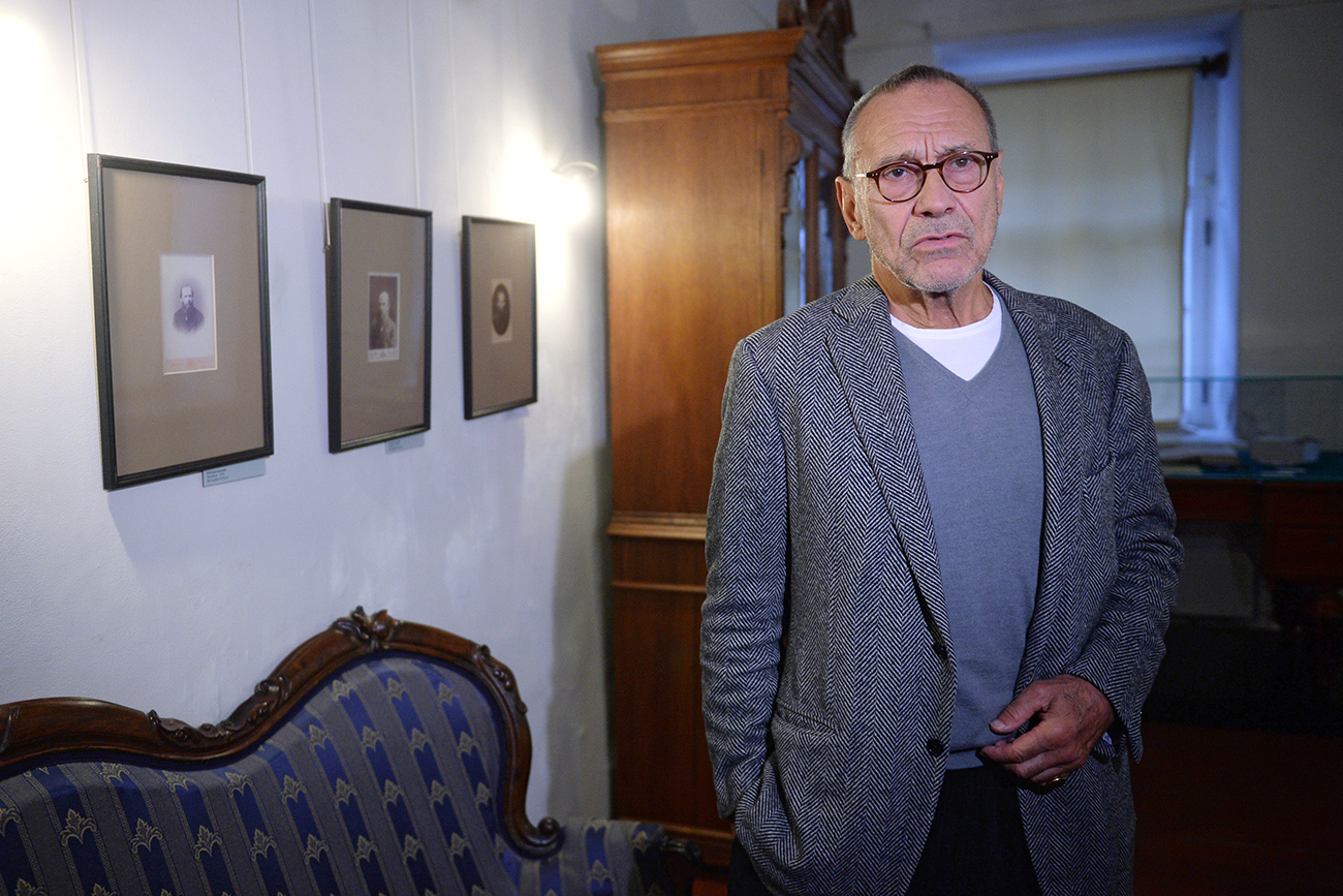 Konchalovsky was granted the medal for his latest film, Paradise, which dwells on the topic of the Holocaust. Photo: Director Andrei Konchalovsky.
