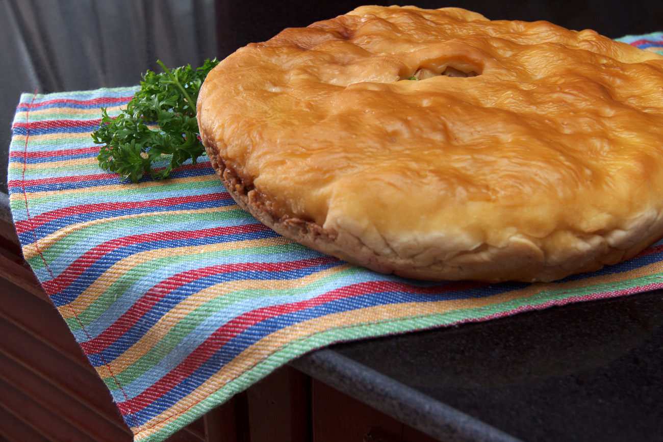 Learn the forgotten recipe for Ural Mountain chicken pie.