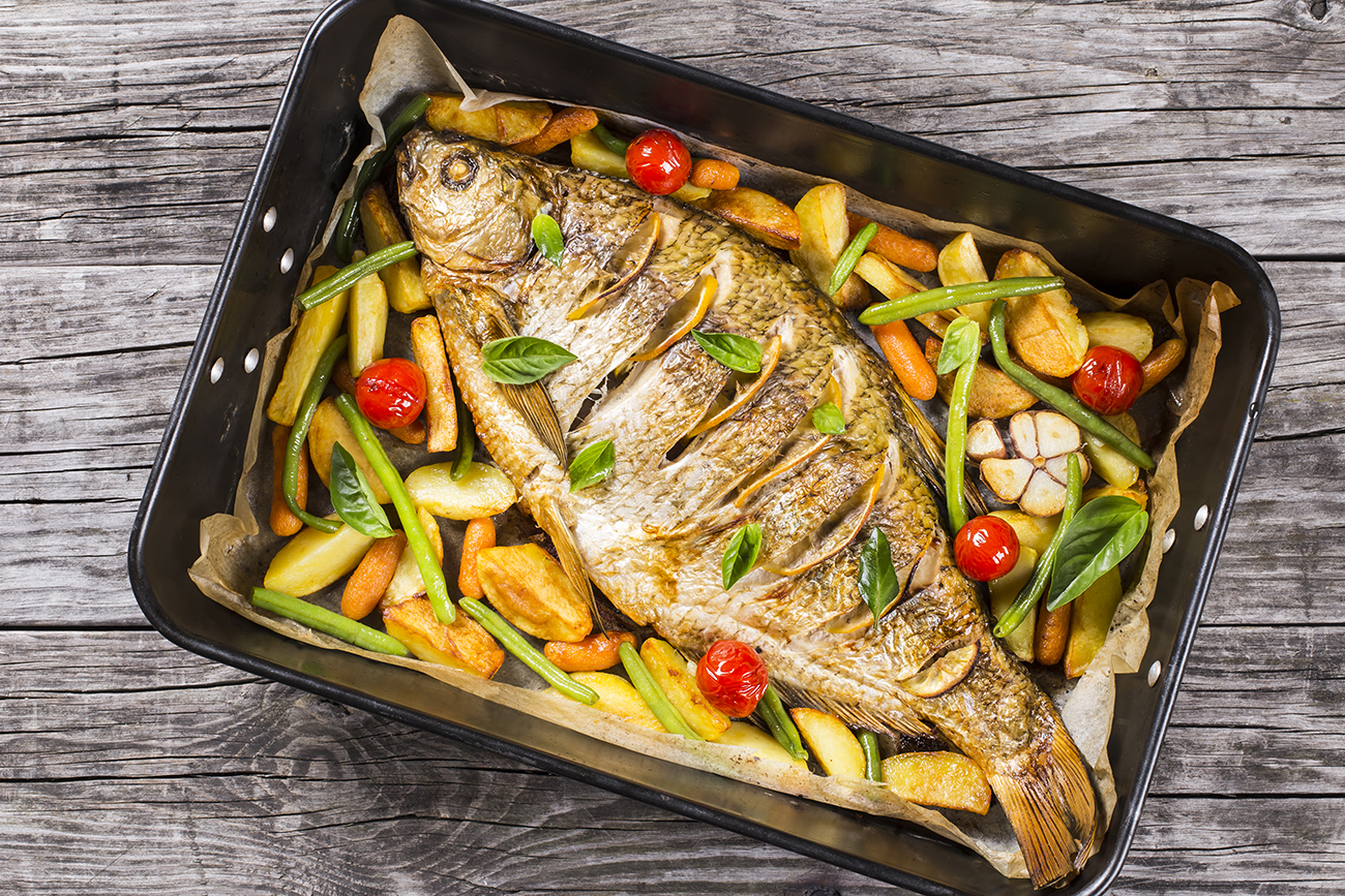 Crucian carp is created for frying!