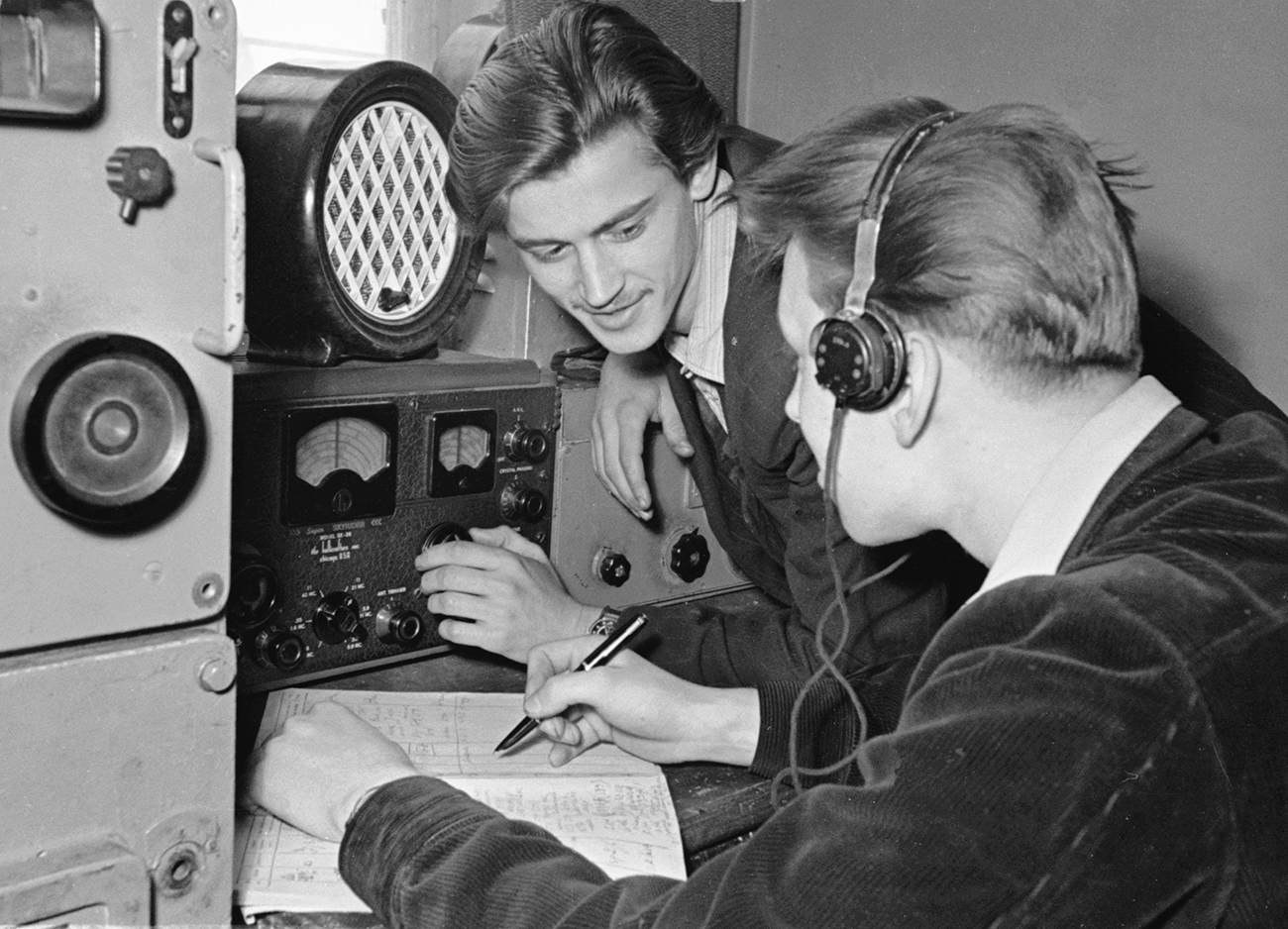Радиолюбители в СССР, 1958 г. 