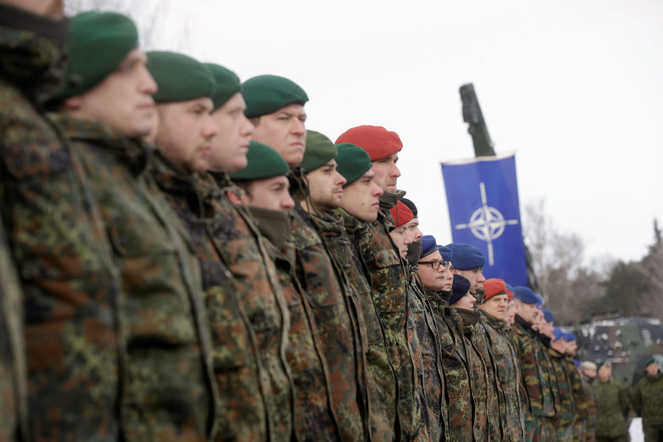 Soldati tedeschi in Lituania, 7 febbraio 2017.