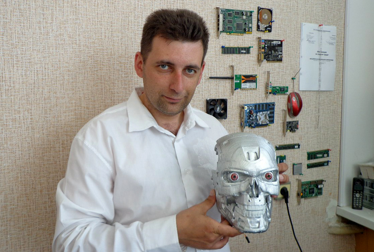 Alexander Osipovich wrote Google and soon received a blueprint of the T-800 robot.