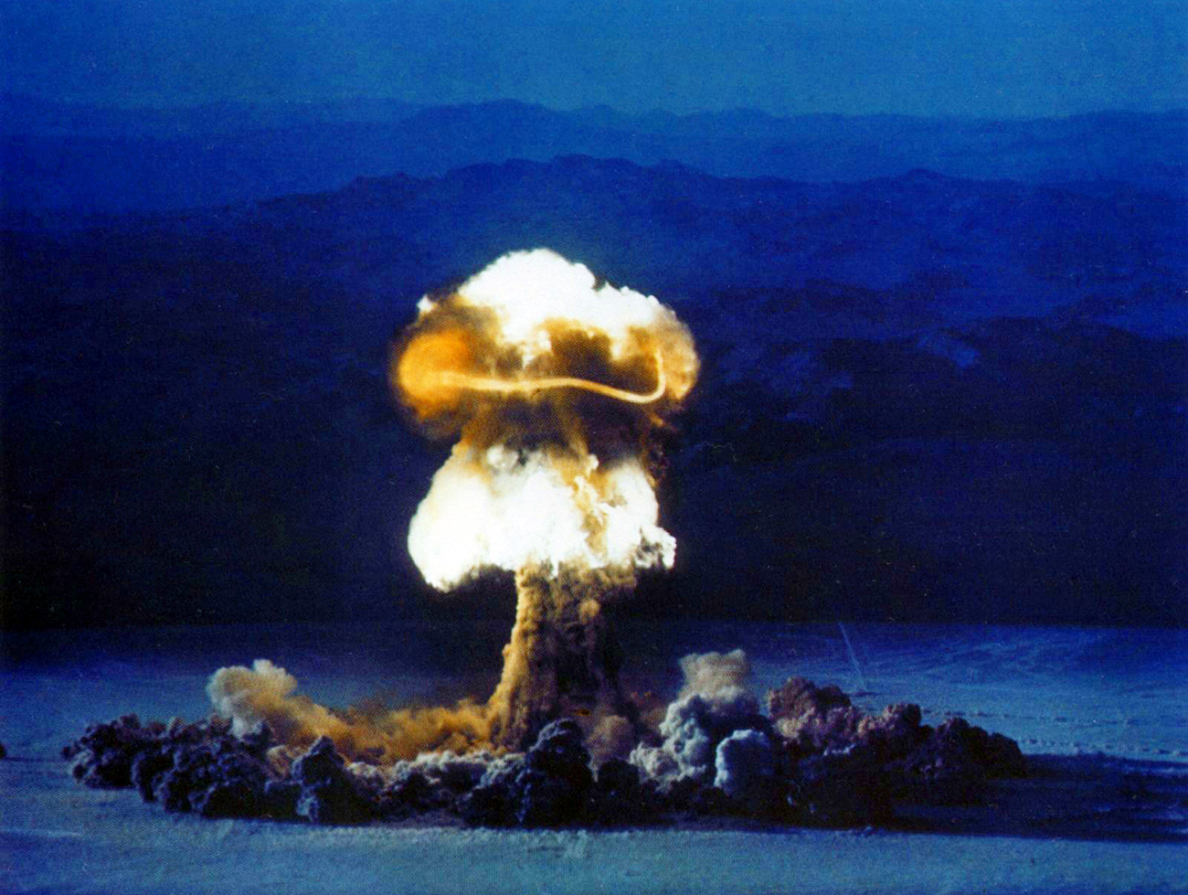 According to the Moscow Treaty, any kind of nuclear testing was prohibited.