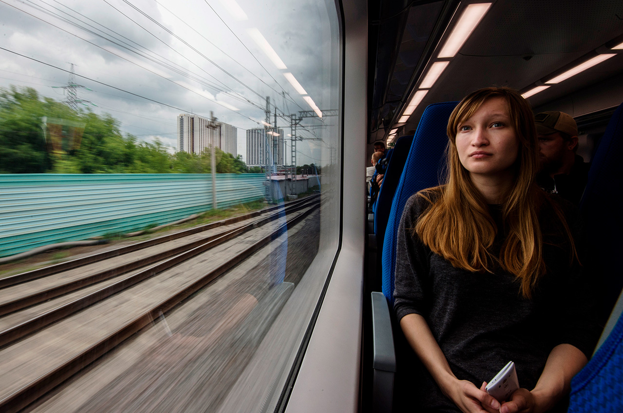 Inaugurato nel 2016, l’Anello centrale di Mosca collega i quartieri periferici della capitale alla metropolitana e ai mezzi di trasporto di superficie che raggiungono tutte le zone del centro. Ogni giorno questi treni trasportano 320.000 passeggeri