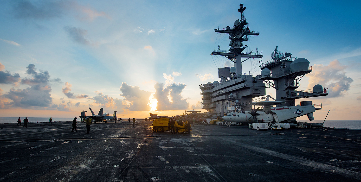 Letalonosilka USS Carl Vinson. Vir: ZUMA Press/Global Look Press
