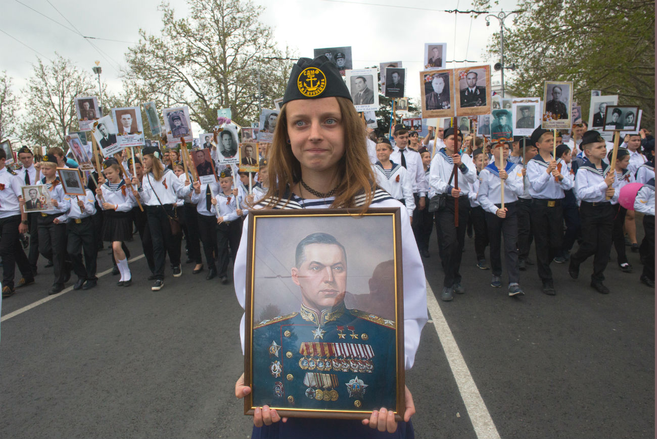 In the words of the president, the value of the Immortal Regiment is that it was born in the hearts of the people, not the offices of government.