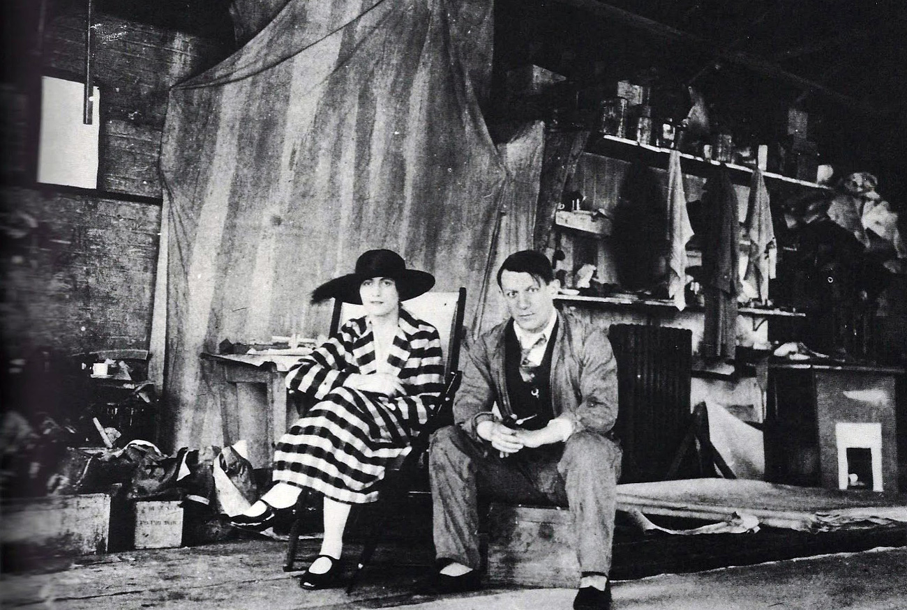 Pablo Picasso et Olga Khokhlova. 