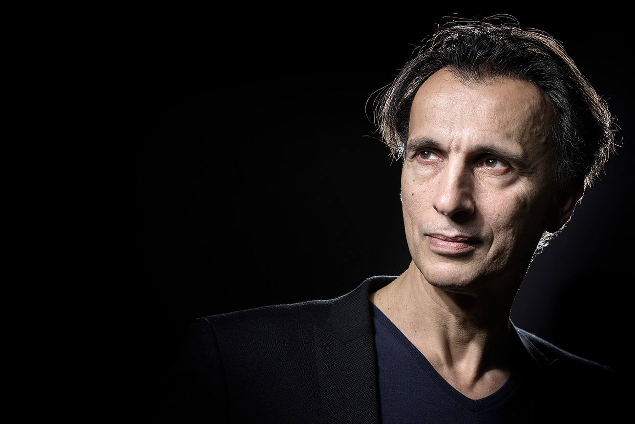 Former Paris Opera Ballet star dancer Laurent Hilaire poses during a photo session in Paris on December 7, 2016. French dance star Laurent Hilaire is to serve as artistic director of Moscow's renowned Stanislavsky Music Theatre ballet troupe. The Stanislavsky Theatre is Moscow's second most prominent ballet and opera house after the Bolshoi, with a ballet troupe of 120. 