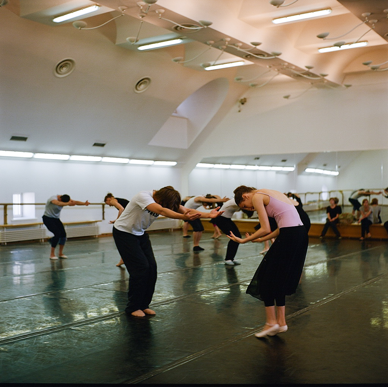 Joy Womack (Amerikaner, der an der Bolschoi-Theater-Akademie studiert hat und heute im Theater als Solist der Kreml-Ballett-Truppe tänzt): „Die Russen haben ein extremes Gefühl für Tradition und Leidenschaft, wenn man über Ballett spricht."